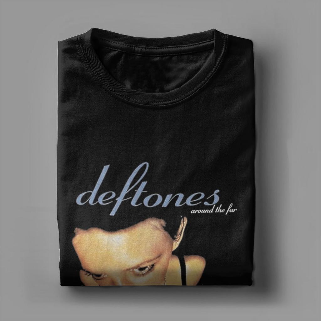 Pánská trička Deftones We Are Familia Vintage 100% bavlněné tričko s krátkým rukávem Trička s kulatým výstřihem Oblečení 4XL 5XL 6XL