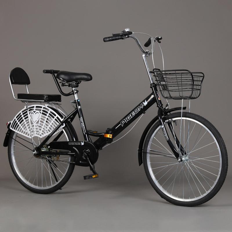 Foldable Bicycle Lightweight Folding Bike For Adults Teens Commuting Travel Outdoor Sports