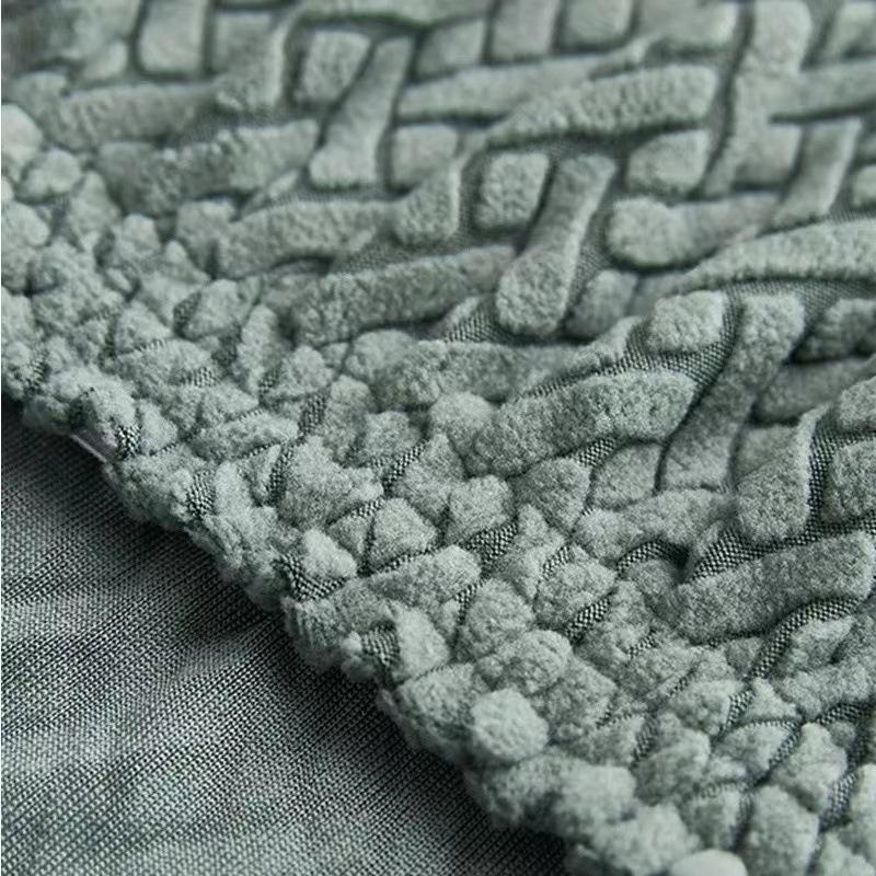 Universal Thickened Fleece Stretch Dining Chair Cover