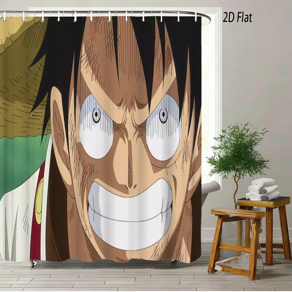 Dragon Ball Z Vegeta Super Saiyan Rüstung Szene 2D Druck Wasserdichter Duschvorhang, Retro Körniger Türkisblauer Himmel Hintergrund mit Ikonischem S