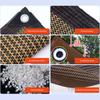 Outdoor Shade Cloth Practical Mesh Cover With Grommets For Garden Pergolas Plant Freeze Protections And Sunblocks