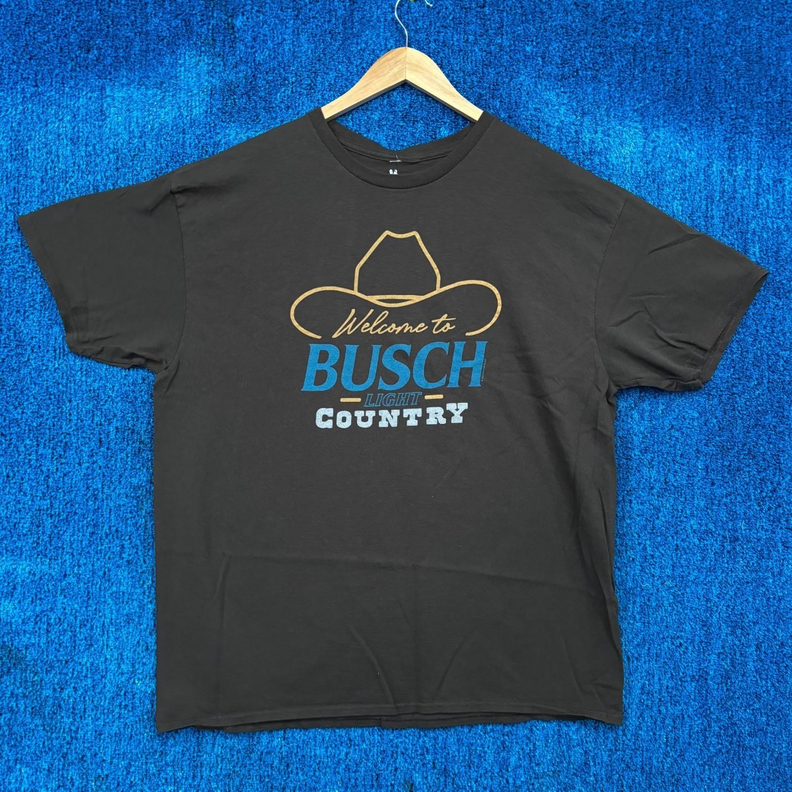 Busch Light Beer Country T-Shirt Size Large Unisex T-Shirt L