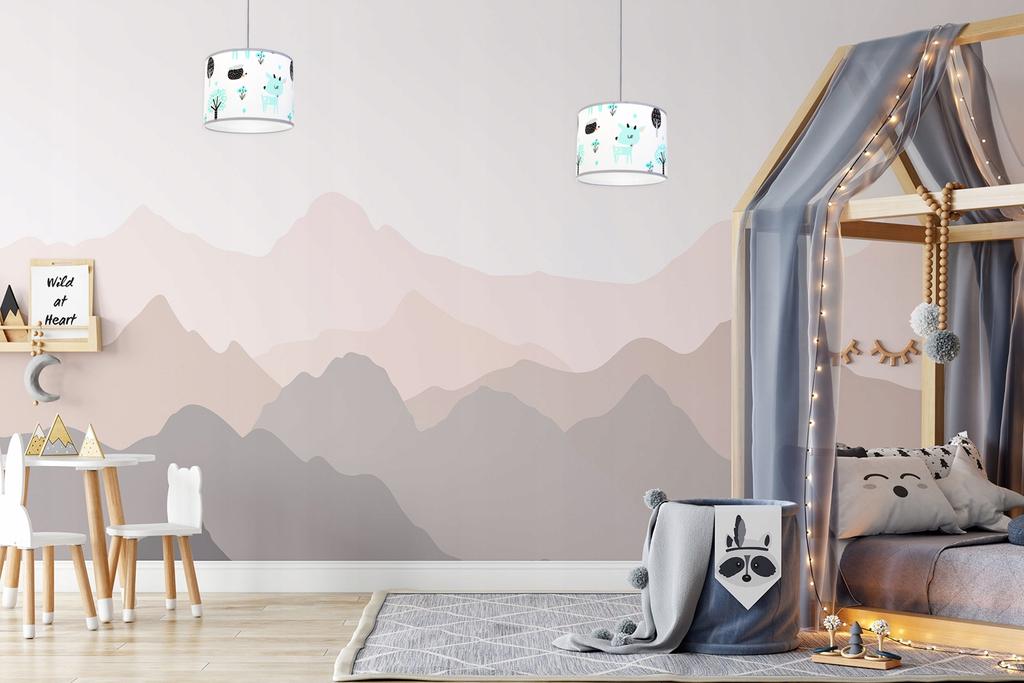 Loft Ceiling Hanging Lamp For Children, Bambi Lampshade