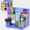 Office Supplies File Holder A4 Desktop Storage File Column Stationery Plastic Thick File Frame File Organizer