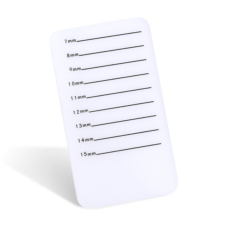 Acrylic False Eyelashes palette with Tick Mark Stand Pad Pallet Lashes Holder eyelash extension beauty tool