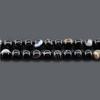 Black Striped Agate Natural Stone Beads for DIY Jewelry Making