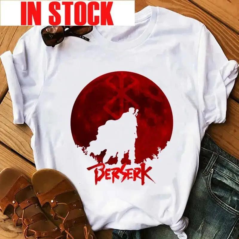 Women's Japanese Anime Rage Graphic Print T-Shirt Retro Fashion Casual Shirt Round Neck Short Sleeve Plus Size