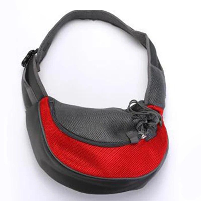 Professional Reflective Breathable Mesh Pet Sling Carrier - Travel Safe and Comfortable for Outgoing Pets