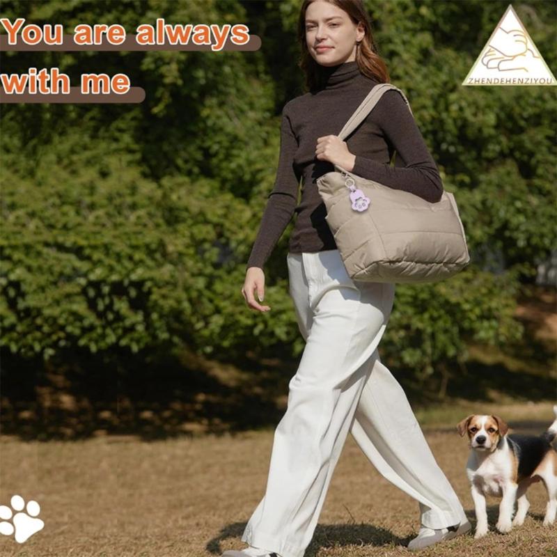 Pet Hair Memorial Keychain Photo Holder With Sturdy Waterproof PU Material For Pet Lovers Travel Essential