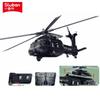 382Pcs Z-20 Helicopter & 211Pcs J-10 Fighter Jet Military Building Blocks Military Model Bricks Educational Toys For Kids