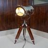 Vintage Spotlight Large Lamp Nautical Tripod Theater Floor Lamp Studio Search Light Best For Mother's Day Gift and Home Decorative