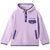 Kids' Anti-Static Fleece Stand-Up Collar Jacket