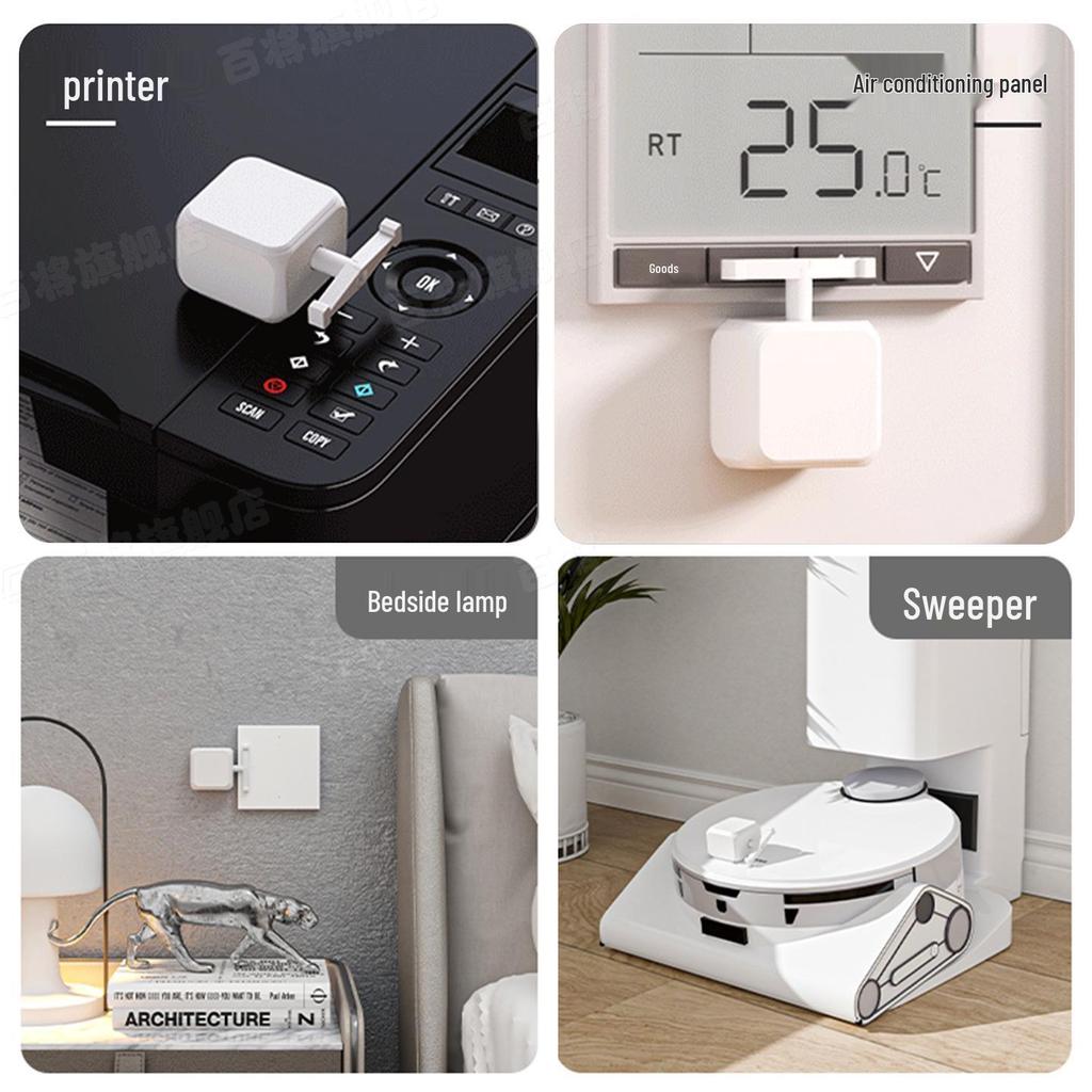 Mijia App-Compatible Smart Switch Finger Robot for Remote Light and Elevator Control