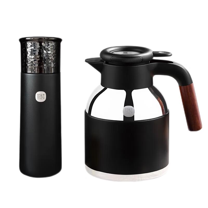 MENDASHI Platinum Stewing Tea & Travel Mug Set