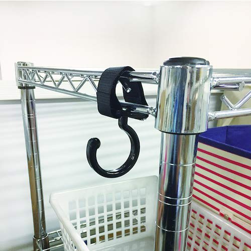 Nissa Chain Kururin Hook, Fixed Type, Black, A-1023