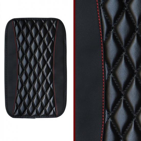 1x Universal Auto Car Central Armrest Box Console Cover Pad Trims Accessories