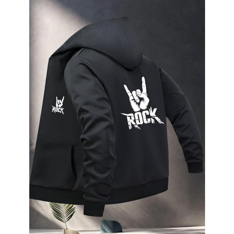 

Fleece Lined Men s Polyester Hooded Jacket Windproof Warm Outerwear for Cold XXL чорний