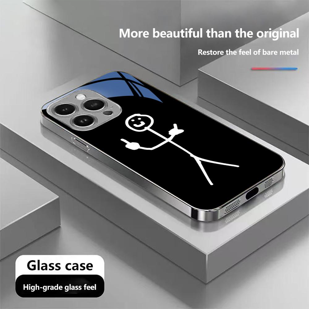 

Чехол для телефона N146 Cartoon Matchman art для iPhone 16 15 Pro Max Samsung S24 S23 Ultra A54 A35 Xiaomi Redmi Note 13 Pro с покрытием из закаленного стекла Infinix Smart 9