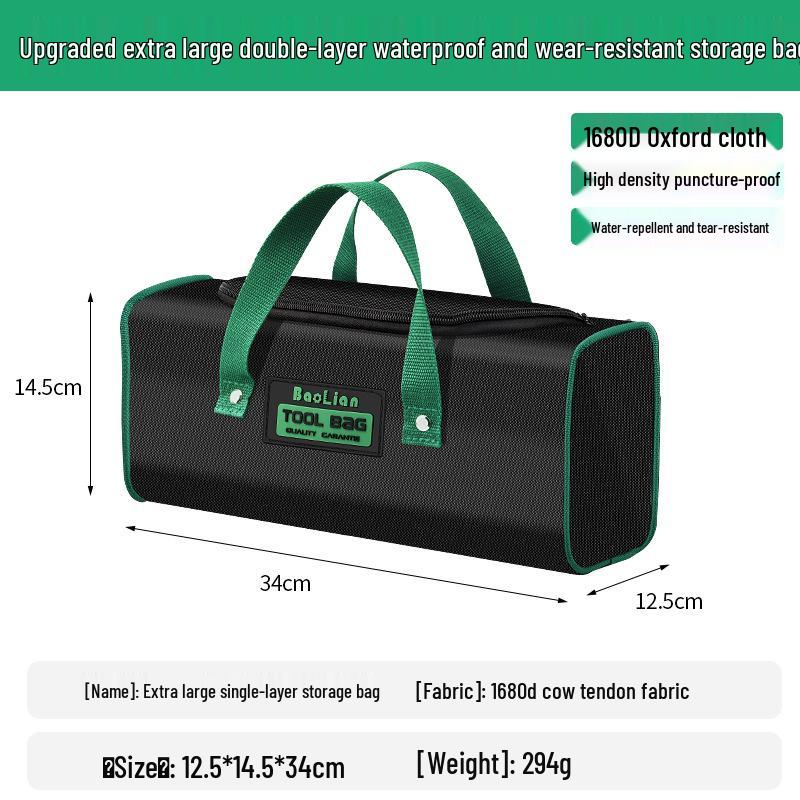 Durable Waterproof Electrician's Multi-Function Tool Bag