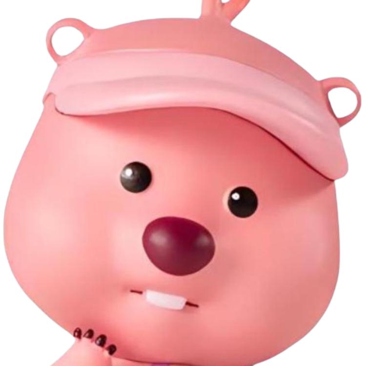 New POP MART Ruby Loopy ZANMANG Loopy The Beaver, Zanmang Loopy, Ornament, Travel Backpack Style Blister Packs PPMT-2311-0027