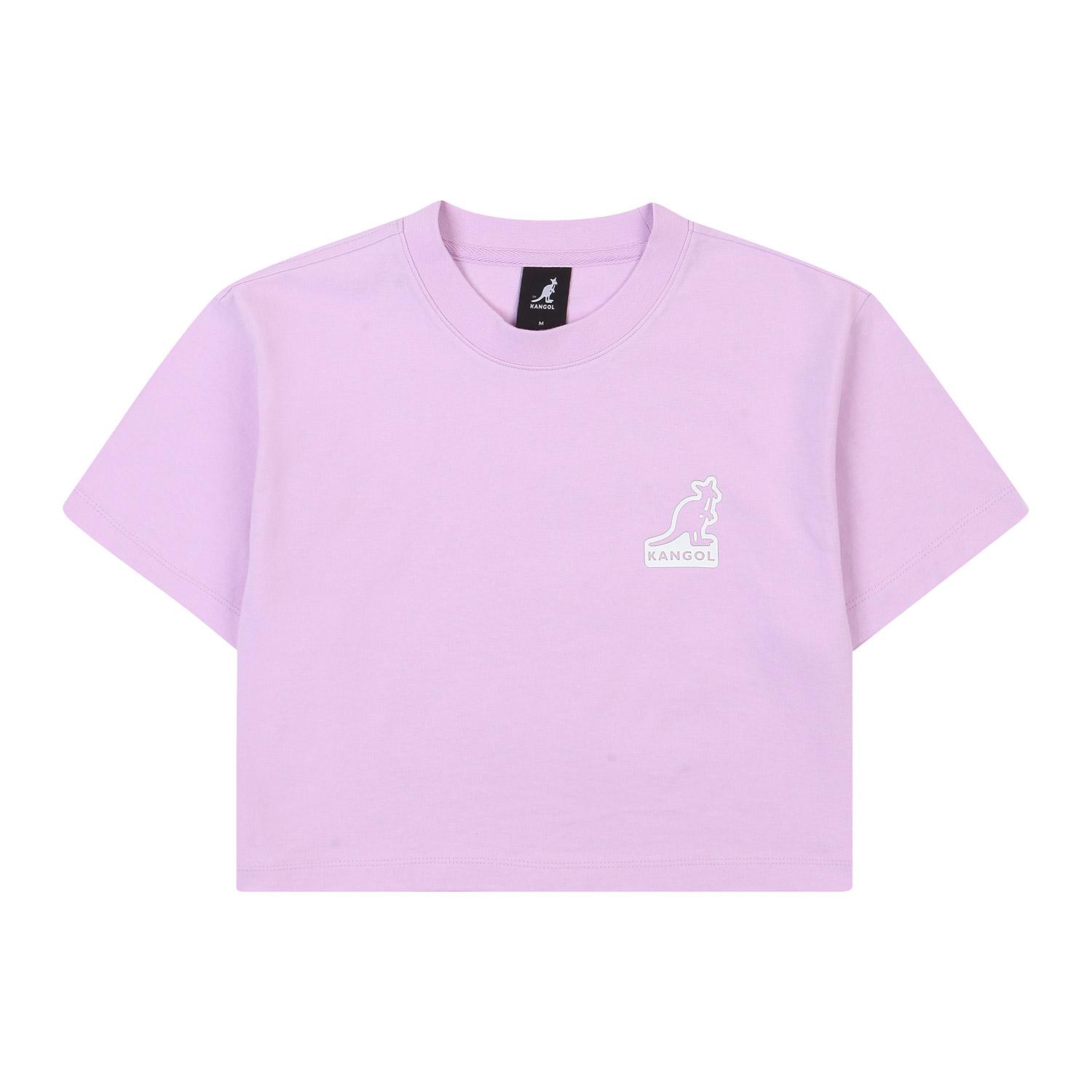 Kangol Women S Blossom Big Symbol T-Shirt 2726 Lavender Lavender/M