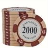 10pcs/lot Clay Las Vegas Poker Chips 14g Set Casino Coins 40mm Coin Poker Chips Entertainment Dollar Coins Card Game LasVegas