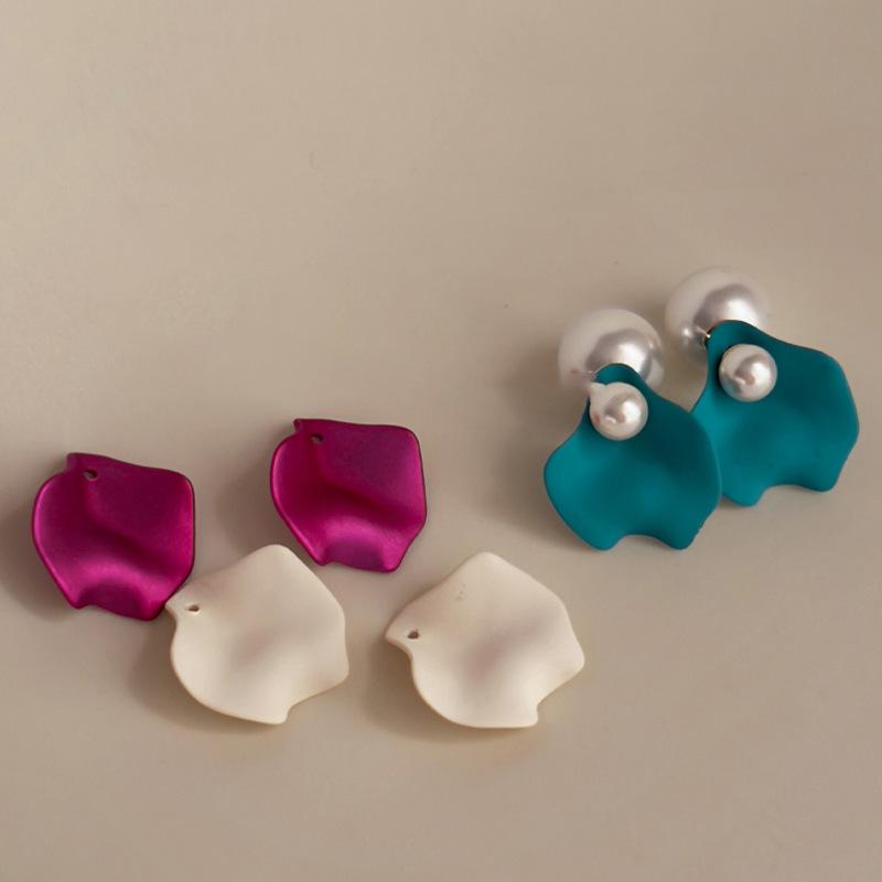 

Жемчужные лепестки, серьги-трансформеры, простые серьги-пусеты высокого класса, модные повседневные универсальные серьги, женские