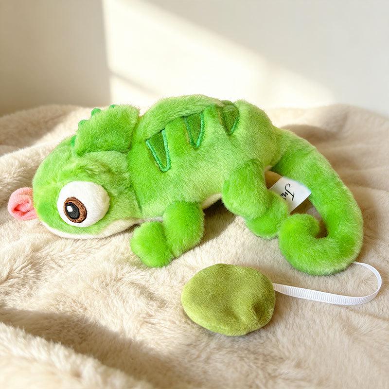 Magnetic Shoulder Plush Toy: Frog, Sloth, Squirrel, Dinosaur, Parrot