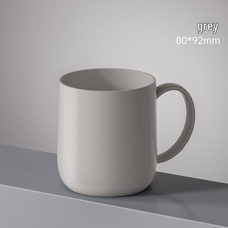 Stylish Solid Color Toothbrush & Mouthwash Cup - Ideal for Couples, Dorms, and Home Use