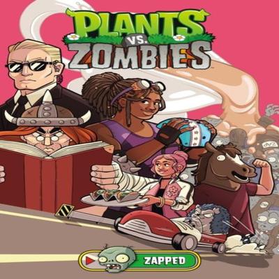 Plants Vs. Zombies Volume 23 Zapped by Heather Breckel Hardback Book 9781506728483