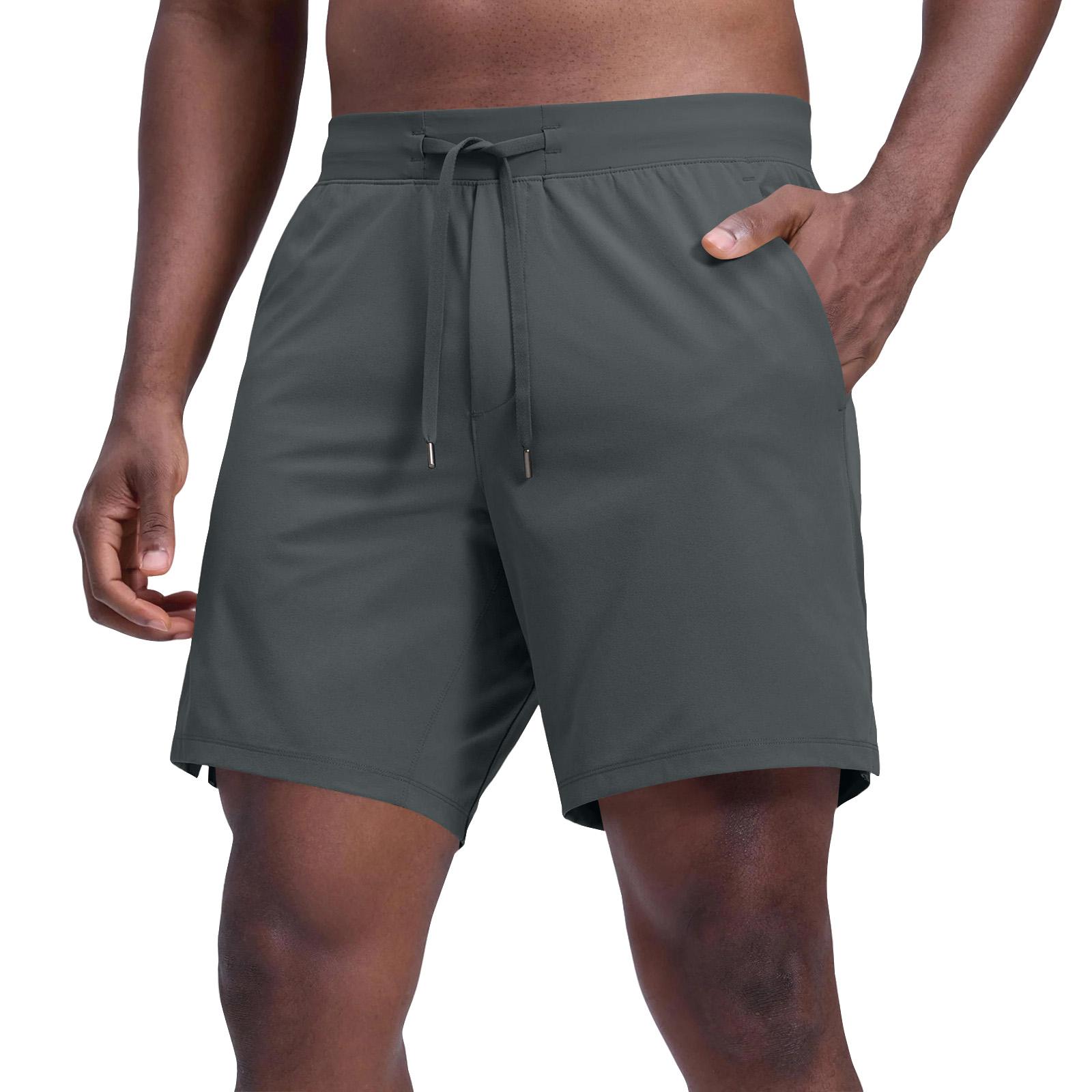 

Men s Casual Athletic Shorts Drawstring Waist Lightweight Breathable Fabric Relaxed Fit Pockets Suitable for Sports and Outdoor Activities L
