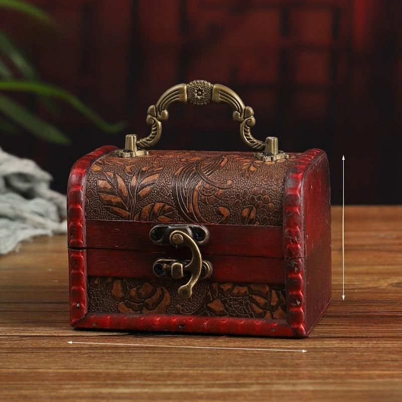 

Винтажная шкатулка для украшений, ящик для хранения для домашнего офиса, декор и коллекция подарков New Grape