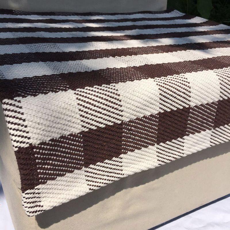 

Круглая Нейтральная Подушка для Дивана из Массива Дерева Полотенце Минималистичная Ткань из Хлопка и Льна Нескользящая Грубая Ткань Ковер Подушка для Окна Машинная Стирка Антистатическая