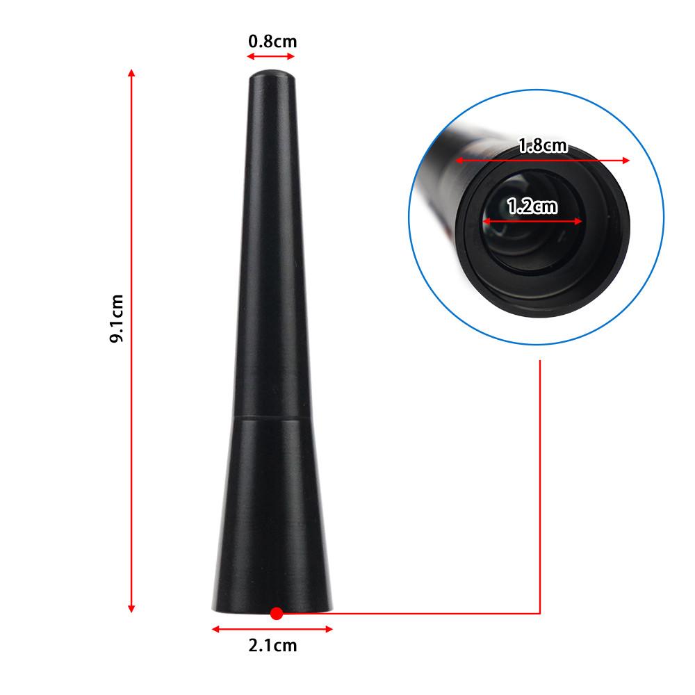 Car Antenna Black For Mercedes R171 SLK SL 200 230 280 300 320 350 500 Short Mast Antenna AS Decoration ANT-1011-BK