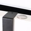 Creative  Wrought Iron Door Hook No T race  Punching Storage Rack