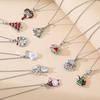European Hot Sale Christmas Series Pendant Necklaces Light Luxury Gift TungstenCross Chain Necklaces