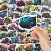 Monster Truck Stickers Set (51 pcs) - Cartoon Vehicle Decorations for Kids' Parties, Water Cups & Laptops.
