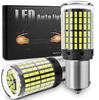 P21W 144 LED Bulbs 2pcs Rear Lamp Reverse Stop Ba15S P21S Rear Lamps