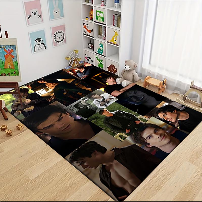 Epic Vampire Romance Carpet Rug Soft Washable Antislip Home Living Room Sofa Mats Personalized Christmas Rug