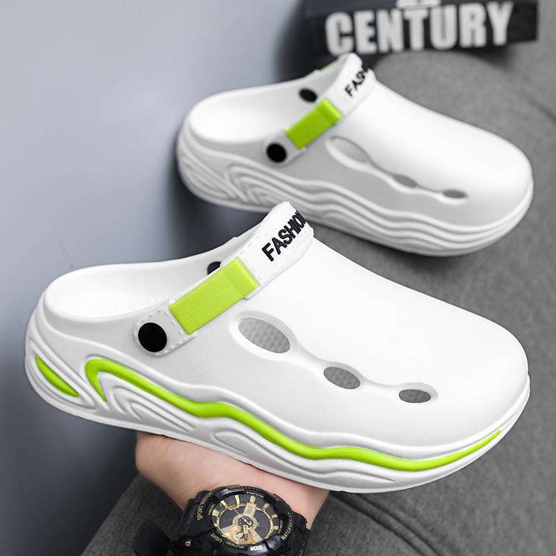 Men's Sandals Slippers for Men Flat Sandals Shoes for Men Thick Bottom Wear-resistant Soft and Comfortable Non-Slip Unisex New