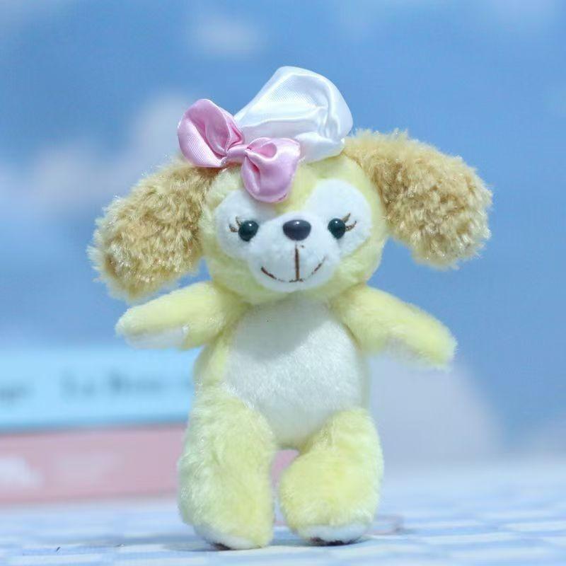 Cute Plush Teddy Bear Keychain Adorable Stuffed Animal Doll Bag Charm Accessory