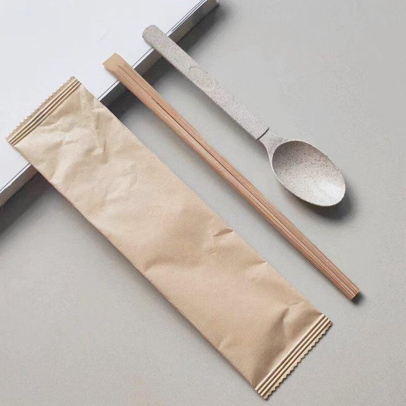 ZISIZ Disposable Chopstick & Spoon Combo