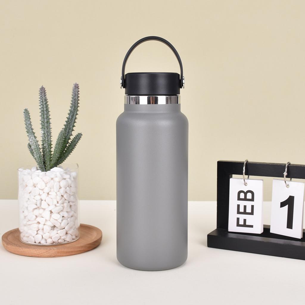New Steel Space Kettle Outdoor Portable Sports Kettle Big Cap Accompanying Vacuum Portable Kettle Durable Durable