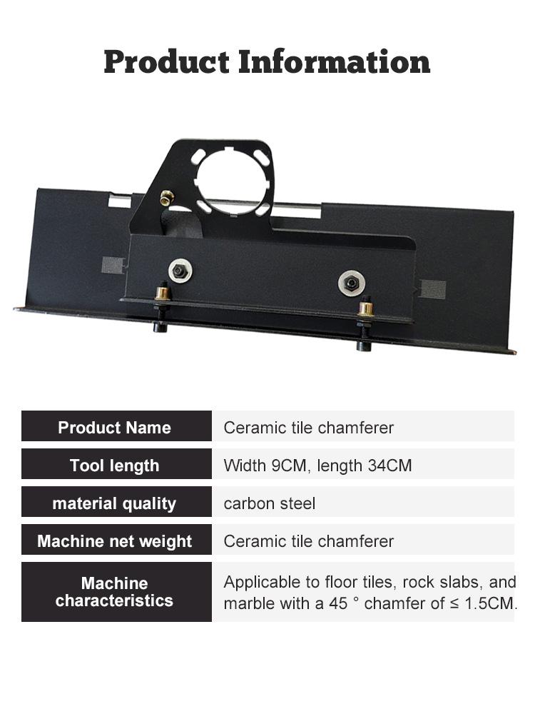 1Pc Metal Tiling 45 Degree Angle Cutting Tool Universal Ceramic Tile Cutter Seat Chamfer for Stone Building Tool Corner Cutting