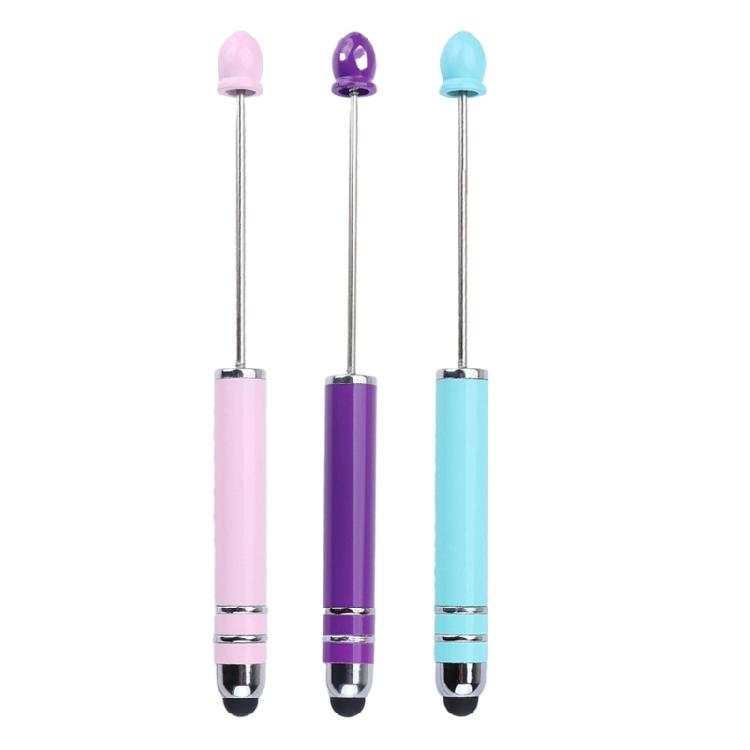 3-in-1 Ballpoint Pen with Stylus Tip DIY Beading Pen Business Signing Pen