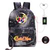 Campus Sweet Xiaoqing Surrounding Animation School Bag Girls Students Light Casual Backpack