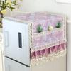 Refrigerator Single-door and Double-door Dust Cover, Refrigerator Cover Cloth, Refrigerator Towel, Washing Machine Cover, Multi-purpose Cover Cloth