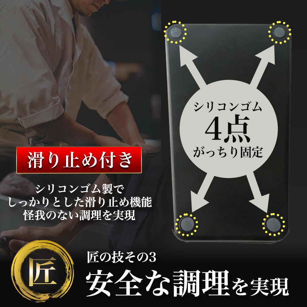 Professional Speedy Grater, All-Stainless Steel, Black, Made in Japan, for Grating Ginger, Garlic, and Cheese, with Non-Slip Rubber