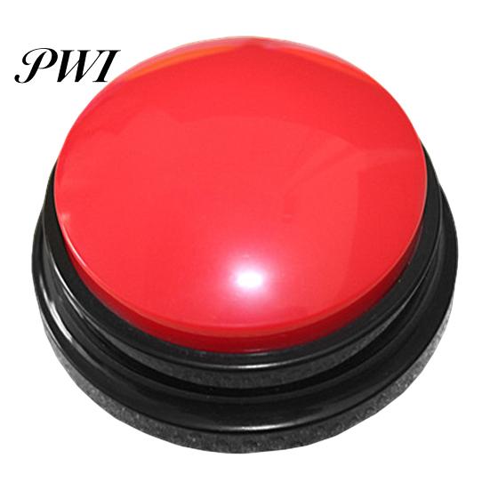 Sound Buzzer Bite Resistant Relieve Boredom Button Entertain Interactions Dog Voice Recorder Pet Recordable Talking Supplies Box