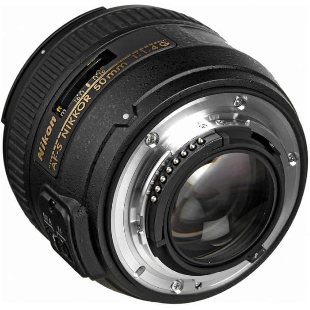Nikon Single Focus Lens AF-S NIKKOR 50mm f/1.4g Full Size Compatible